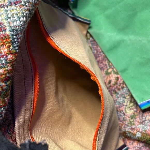 Vintage Victoria Rosenthal Design Floral Tapestry Weekender Bag - Picture 10 of 16